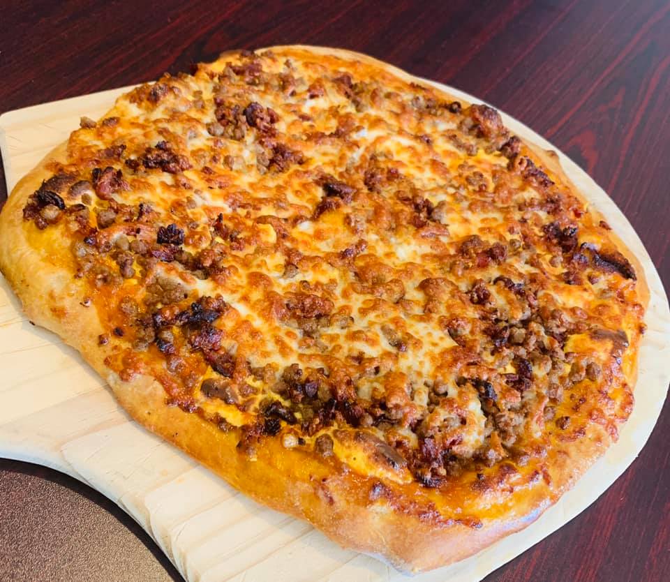 This weeks pizza is the BaconNATEr!!