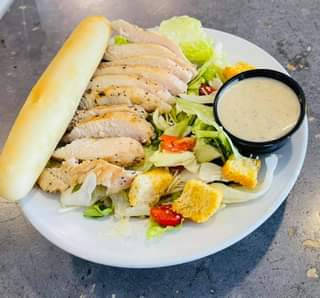 Chicken Caesar Salad for Lunch TODAY!!!