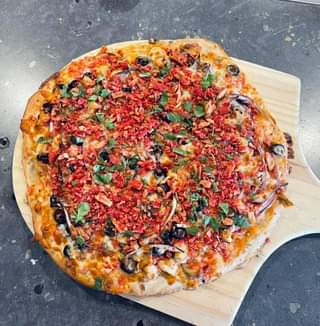 This week we have the Takis pizza!!!